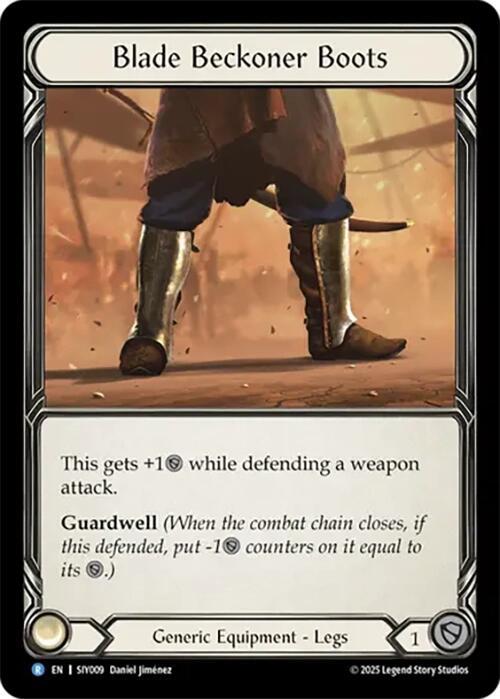 Blade Beckoner Boots (SIY009) [Silver Age Chapter 1]