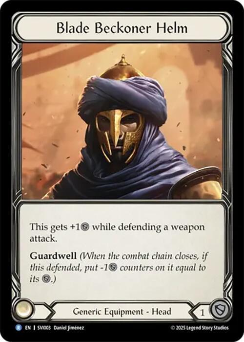 Blade Beckoner Helm (SVI003) [Silver Age Chapter 1]