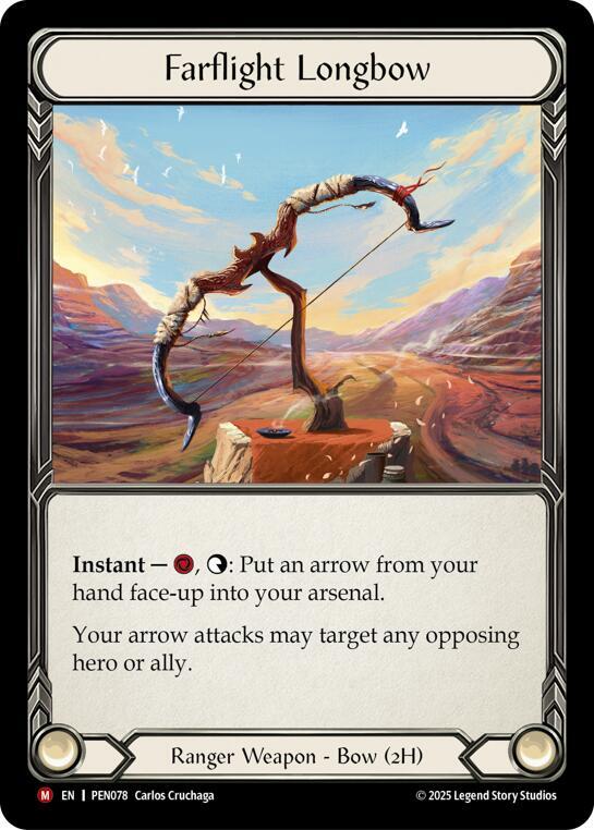 Farflight Longbow (PEN078) [Compendium of Rathe]