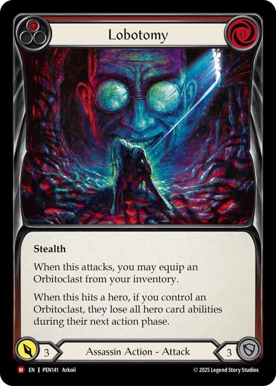 Lobotomy (Red) (PEN141) [Compendium of Rathe]