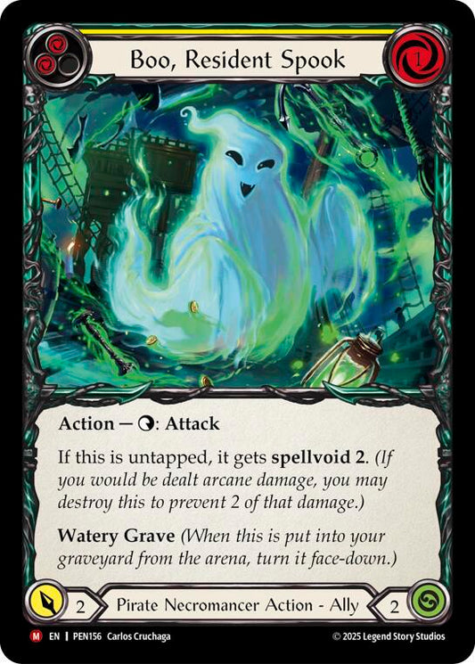 Boo Resident Spook (Yellow) (PEN156) [Compendium of Rathe]