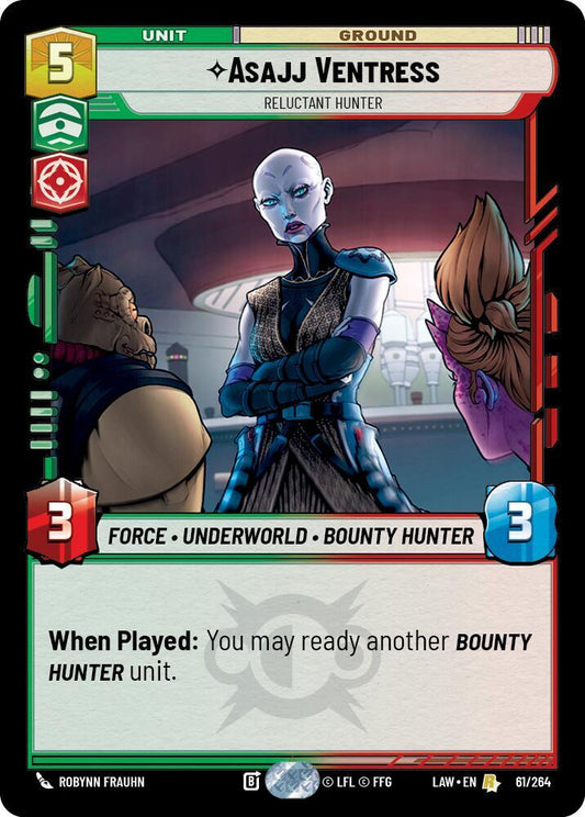 Asajj Ventress - Reluctant Hunter (61/264) [A Lawless Time]