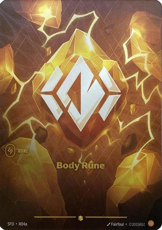 Body Rune (Alternate Art) (R04a) [Spiritforged]