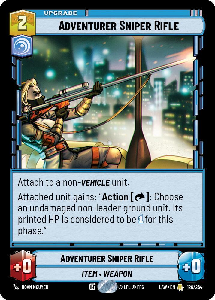 Adventurer's Sniper Rifle (126/264) [A Lawless Time]