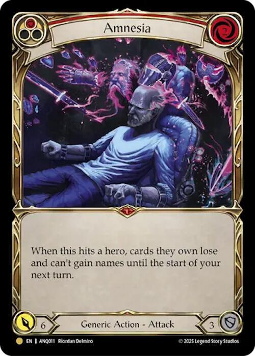Amnesia (Red) (ANQ011) [Compendium of Rathe - Antiquity Pack]