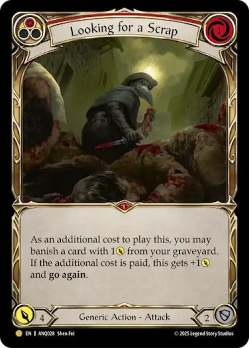 Looking For A Scrap (Red) (ANQ028) [Compendium of Rathe - Antiquity Pack]