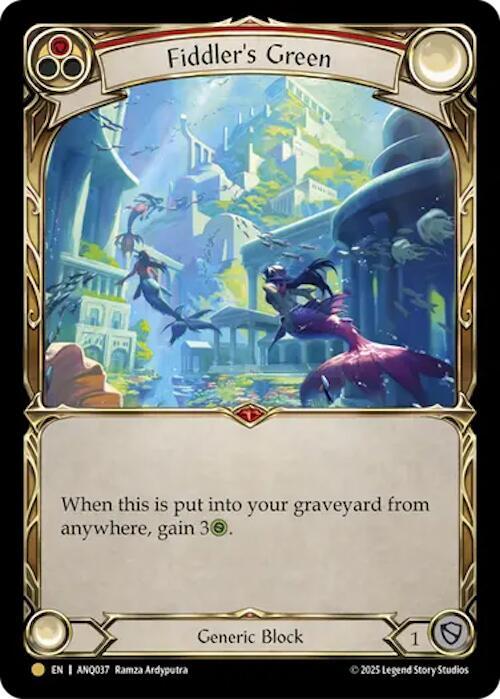 Fiddlers Green (Red) (ANQ037) [Compendium of Rathe - Antiquity Pack]