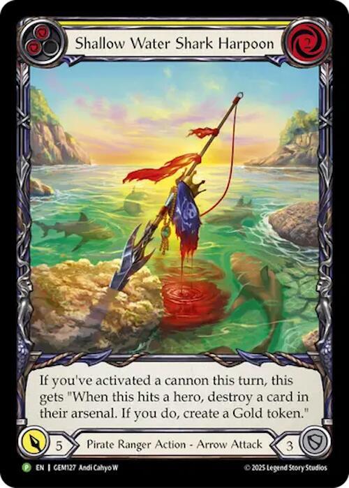 Shallow Water Shark Harpoon (GEM127) [GEM Pack 4]