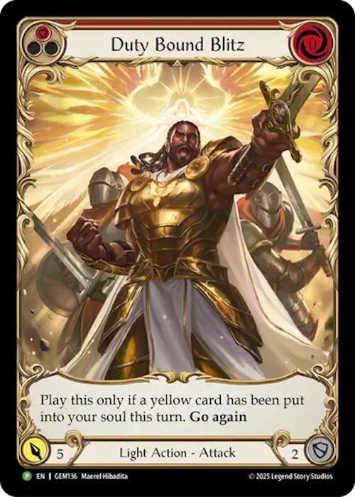 Duty Bound Blitz (GEM136) [GEM Pack 4]