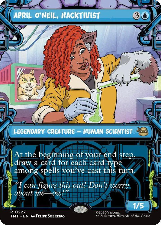 April O'Neil, Hacktivist (0227) (Showcase) [Teenage Mutant Ninja Turtles]