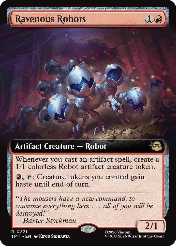 Ravenous Robots (Extended Art) (271) [Teenage Mutant Ninja Turtles]