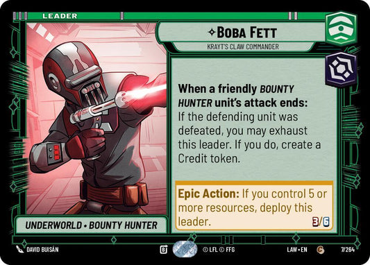 Boba Fett - Krayt's Claw Commander (7/264) [A Lawless Time]
