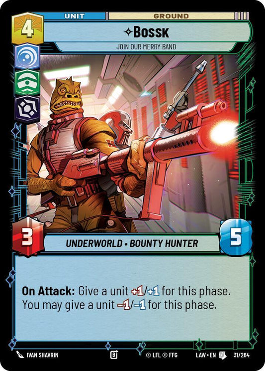 Bossk - Join Our Merry Band (31/264) [A Lawless Time]