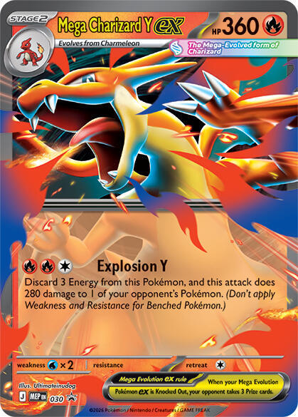 Mega Charizard Y ex - 030 [ME: Mega Evolution Promo]