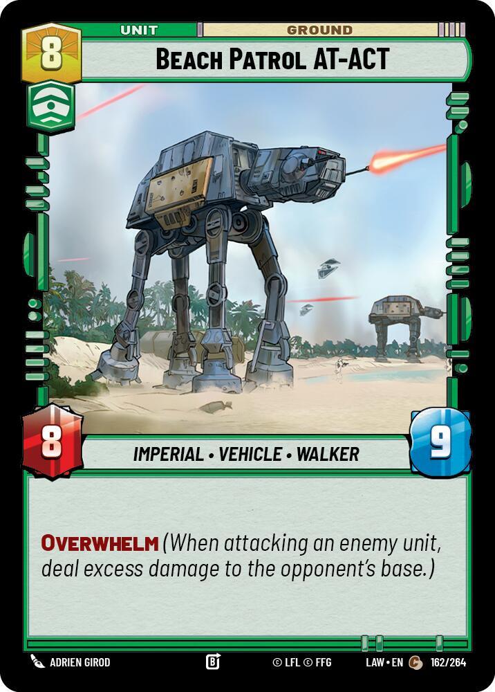 Beach Patrol AT-ACT (162/264) [A Lawless Time]