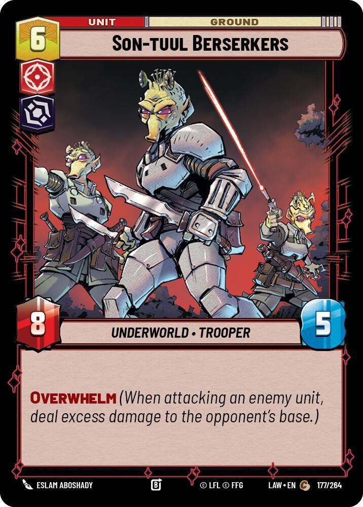 Son-tuul Berserkers (177/264) [A Lawless Time]