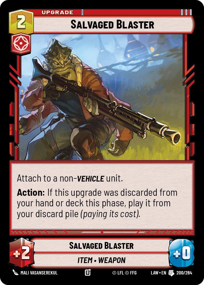 Salvaged Blaster (200/264) [A Lawless Time]