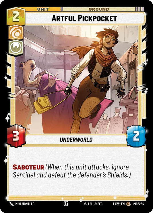Artful Pickpocket (218/264) [A Lawless Time]