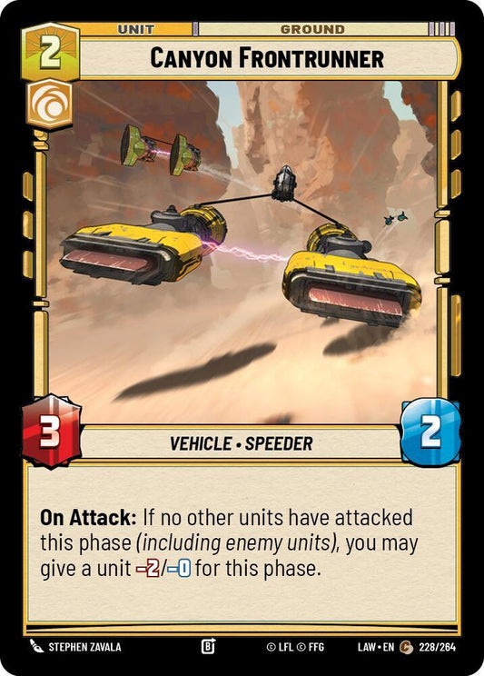 Canyon Frontrunner (228/264) [A Lawless Time]