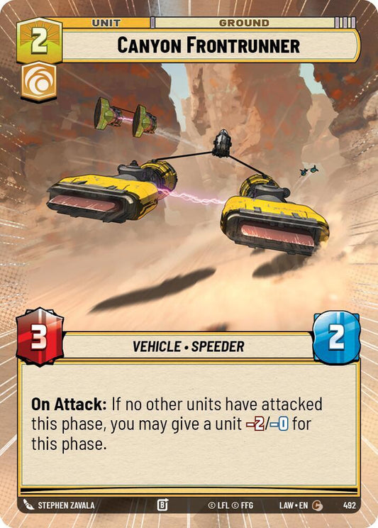 Canyon Frontrunner (Hyperspace) (492) [A Lawless Time]