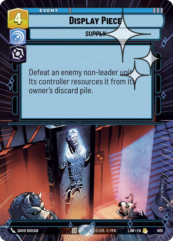 Display Piece (Hyperspace Foil) (605) [A Lawless Time]