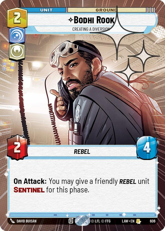 Bodhi Rook - Creating a Diversion (Hyperspace Foil) (606) [A Lawless Time]