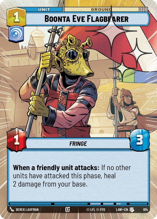 Boonta Eve Flagbearer (Hyperspace Foil) (614) [A Lawless Time]