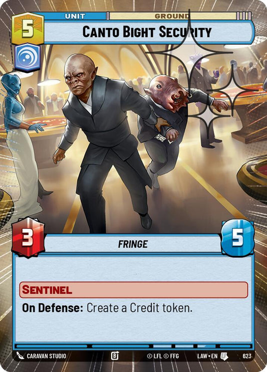 Canto Bight Security (Hyperspace Foil) (623) [A Lawless Time]