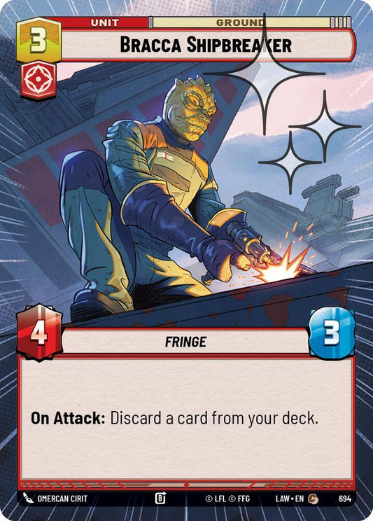 Bracca Shipbreaker (Hyperspace Foil) (694) [A Lawless Time]