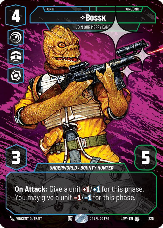 Bossk - Join Our Merry Band (Prestige Foil) (825) [A Lawless Time]