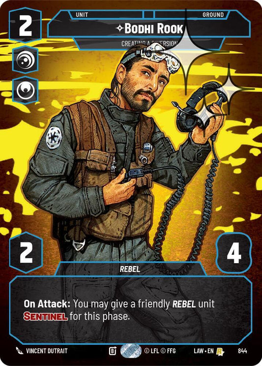 Bodhi Rook - Creating a Diversion (Prestige Foil) (844) [A Lawless Time]
