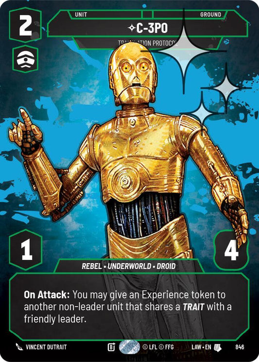 C-3PO - Translation Protocol (Prestige Foil) (846) [A Lawless Time]