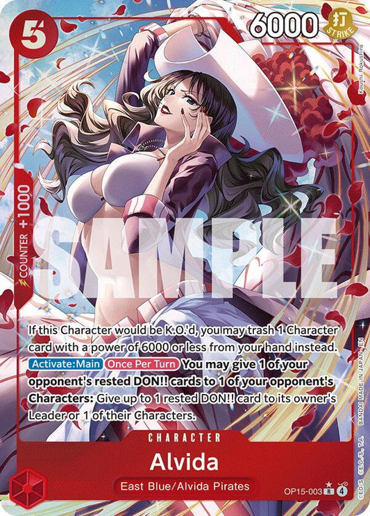 Alvida (Alternate Art) (OP15-003) [Adventure on Kami's Island]
