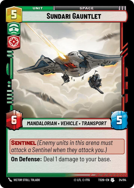 Sundari Gauntlet (24/84) [Twin Suns]