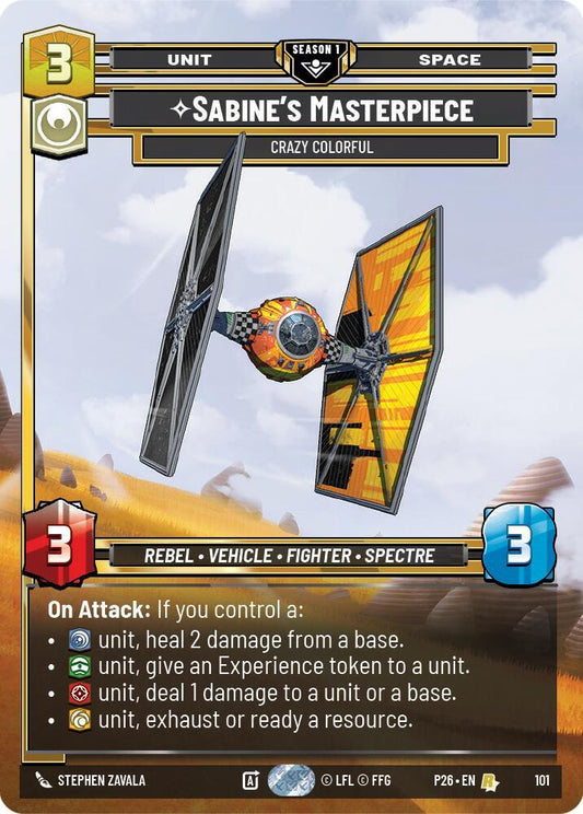 Sabine's Masterpiece - Crazy Colorful (101) [Sector and Regional Promos: Season 1]