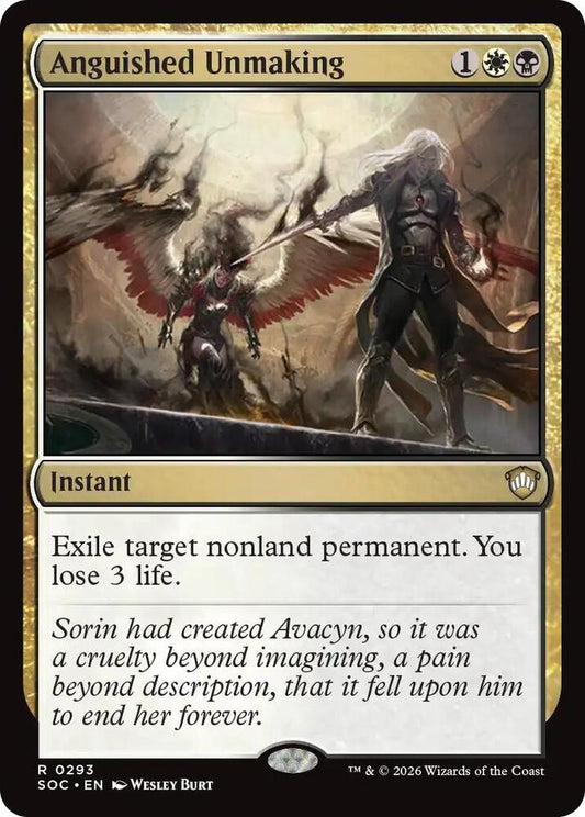 Anguished Unmaking (293) [Secrets of Strixhaven Commander]