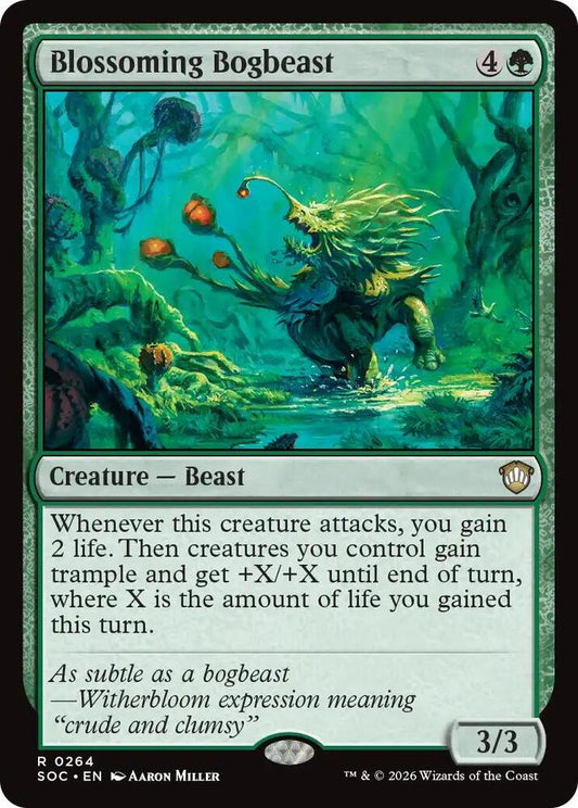 Blossoming Bogbeast (264) [Secrets of Strixhaven Commander]