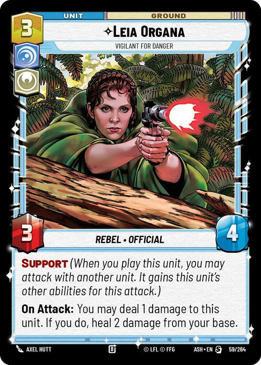 Leia Organa - Vigilant for Danger (59/264) [Ashes of the Empire]