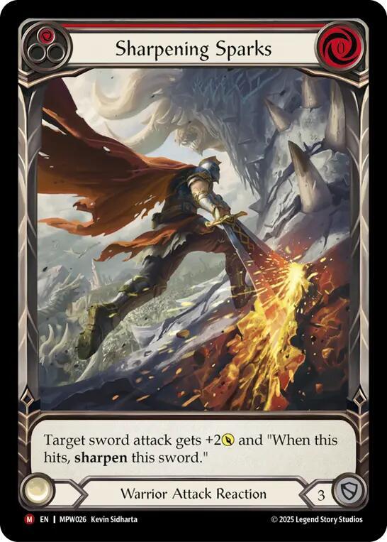 Sharpening Sparks (MPW026) [Mastery Pack Warrior]