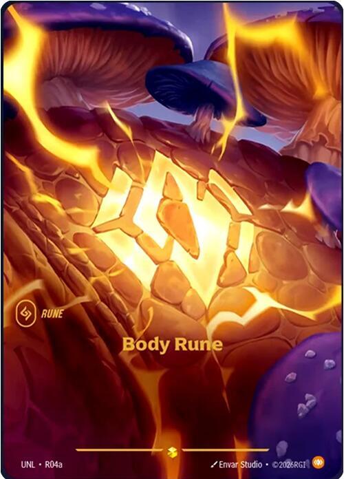 Body Rune (Alternate Art) (R04a) [Unleashed]