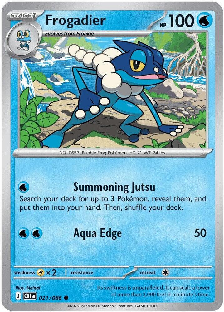 Frogadier - 021/086 [ME04: Chaos Rising]