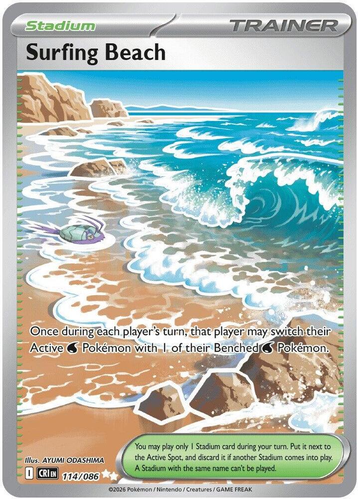Surfing Beach (114/086) [ME04: Chaos Rising]