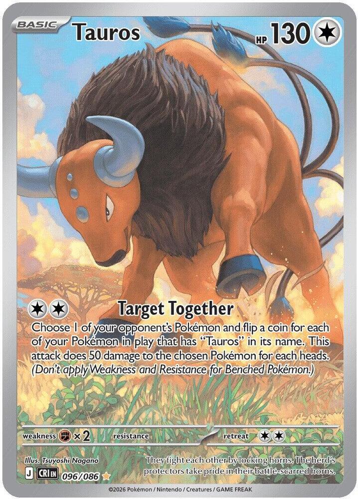 Tauros - 096/086 [ME04: Chaos Rising]