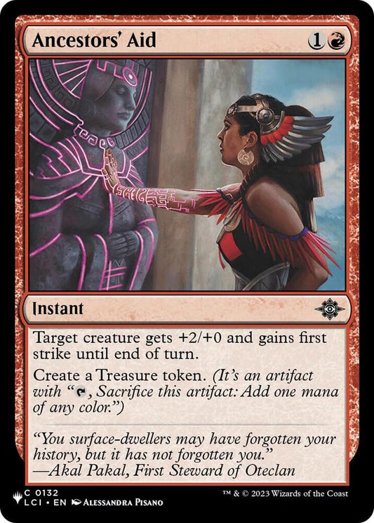 Ancestors' Aid (132) [The List]