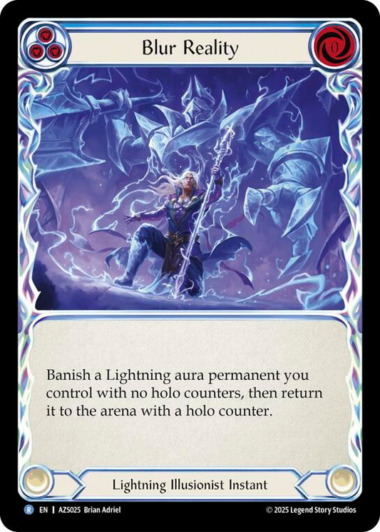 Blur Reality (Blue) (AZS025) [Armory Deck: Zyggy]