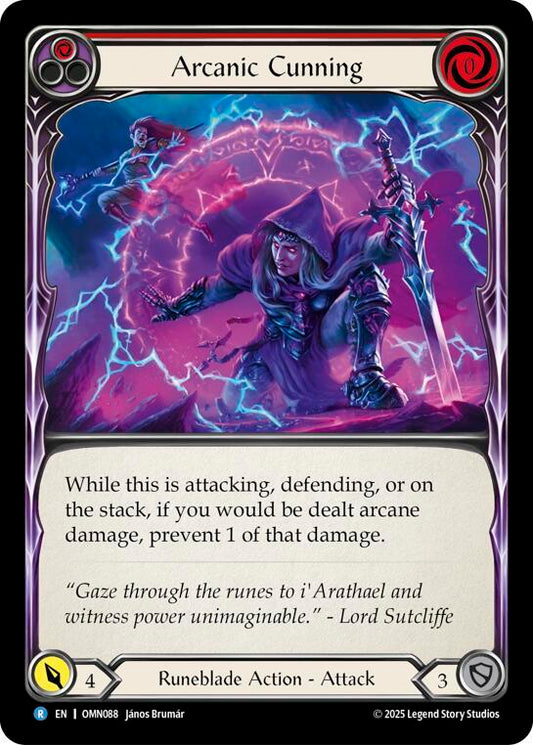 Arcanic Cunning (Red) (OMN088) [Omens of the Third Age]