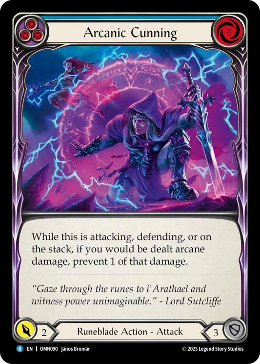Arcanic Cunning (Blue) (OMN090) [Omens of the Third Age]