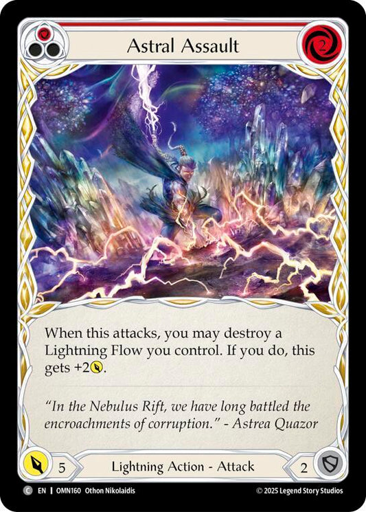 Astral Assault (Red) (OMN160) [Omens of the Third Age]