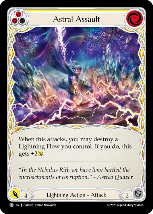 Astral Assault (Yellow) (OMN161) [Omens of the Third Age]