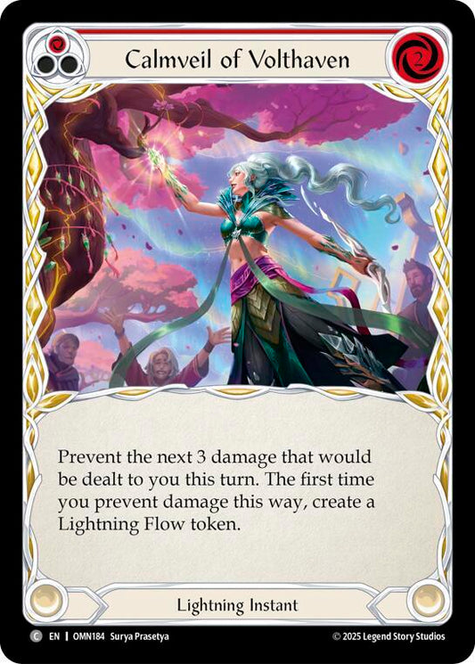 Calmveil Of Volthaven (Red) (OMN184) [Omens of the Third Age]